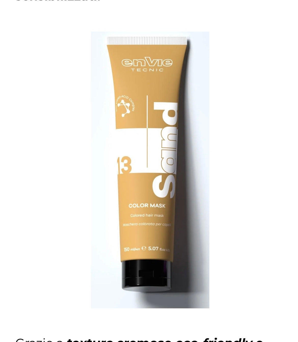 ENVIE COLOR MASK 150ML COLORE SABBIA