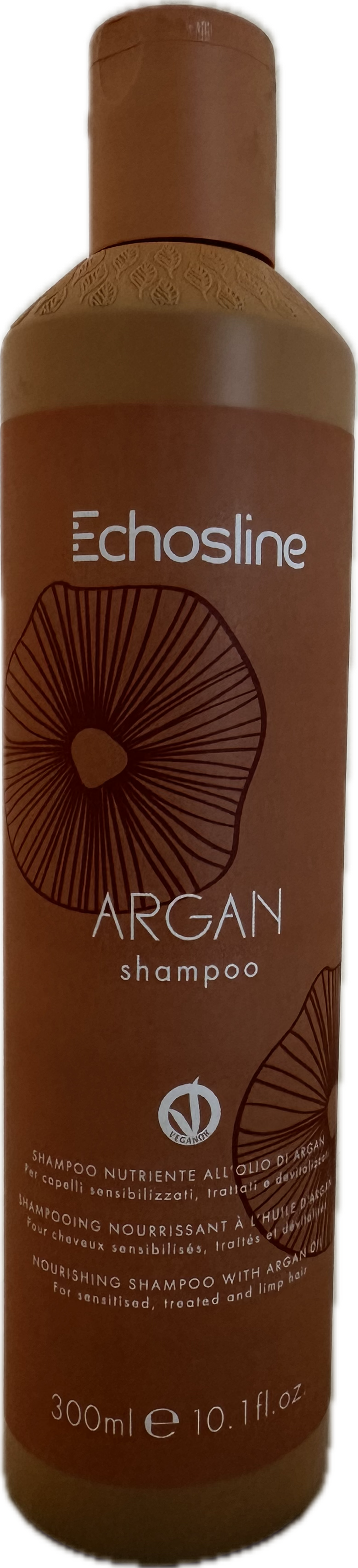 Echos Line - Argan shampoo - Shampoo nutriente all'olio di argan 1000 ml