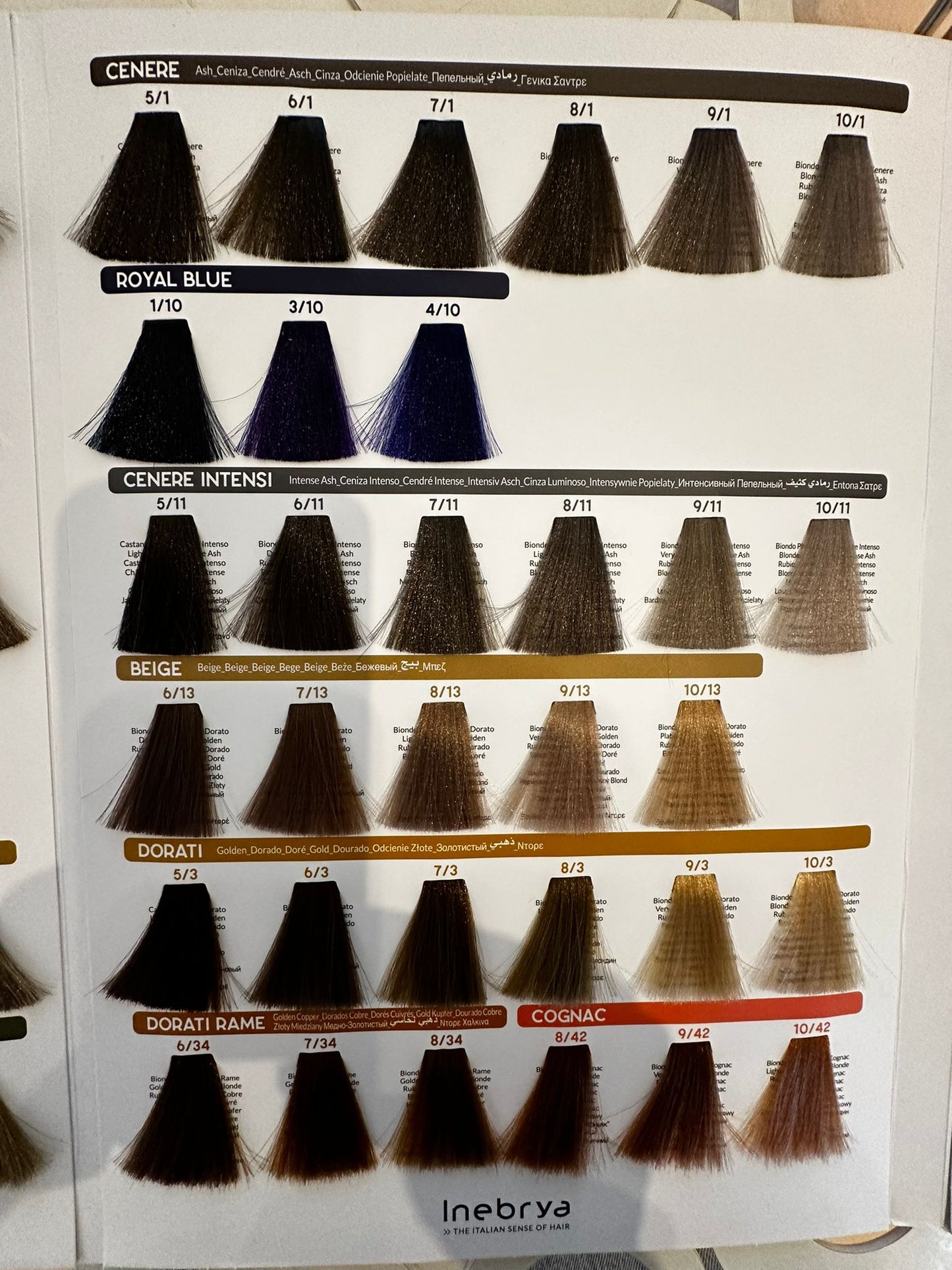 Inebrya Color - Sfumature cenere