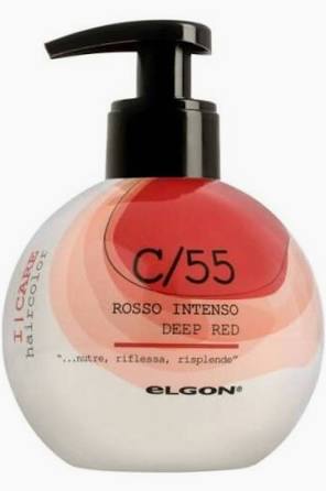Elgon I Care - Maschera colorata Rosso Intenso 200 ml