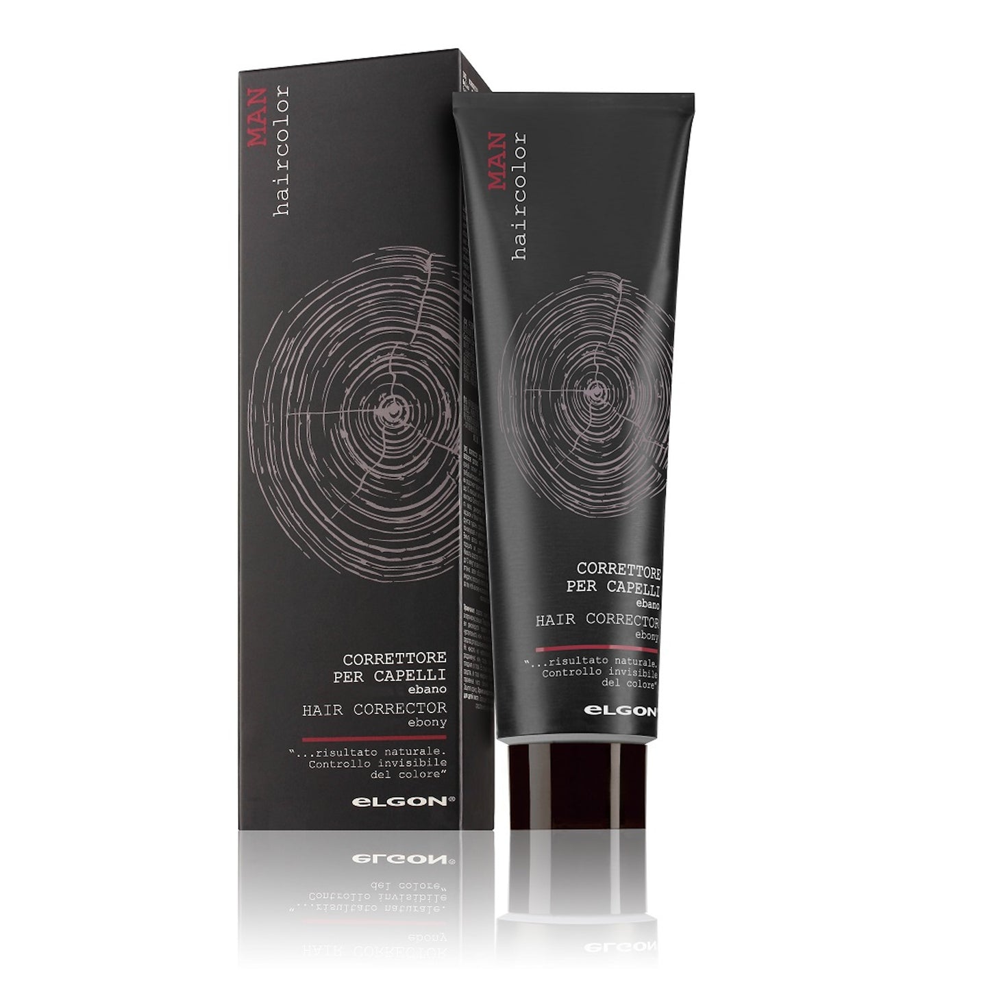 Elgon Man - Correttore per capelli ebano 150 ml