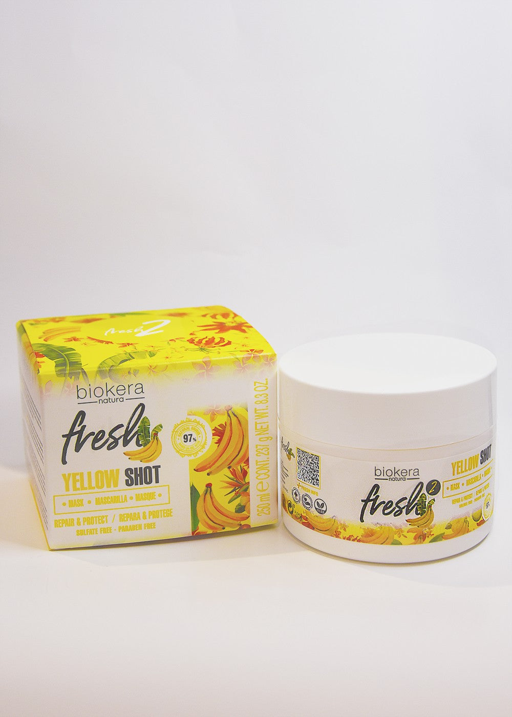 BIOKERA YELLO SHOT MASCHERA