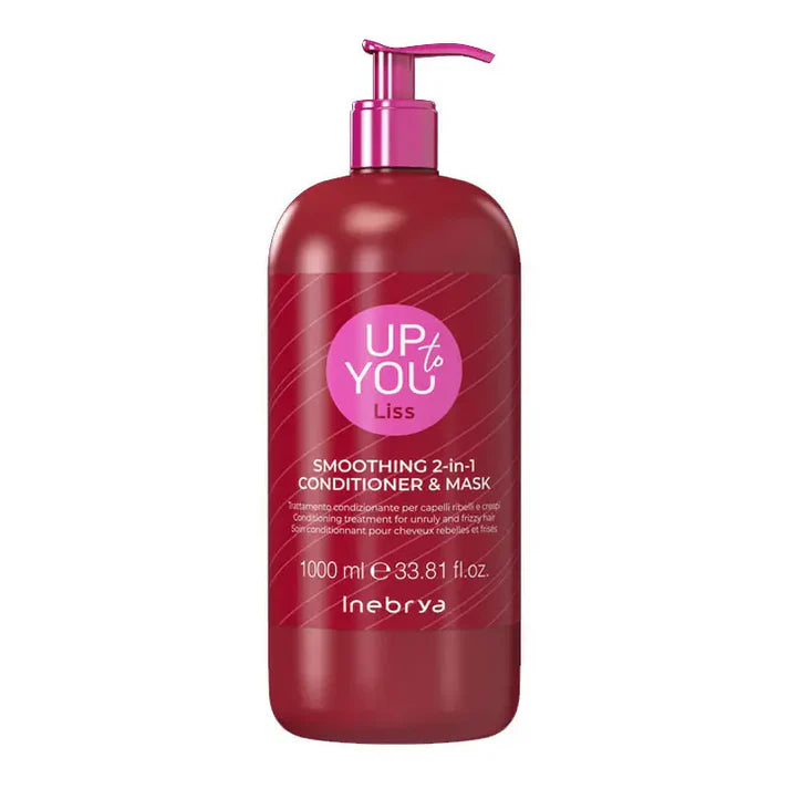 INEBRYA UP TO YOU LISS SMOOTHING 2IN1 CONDITIONER E MASK 1000ML