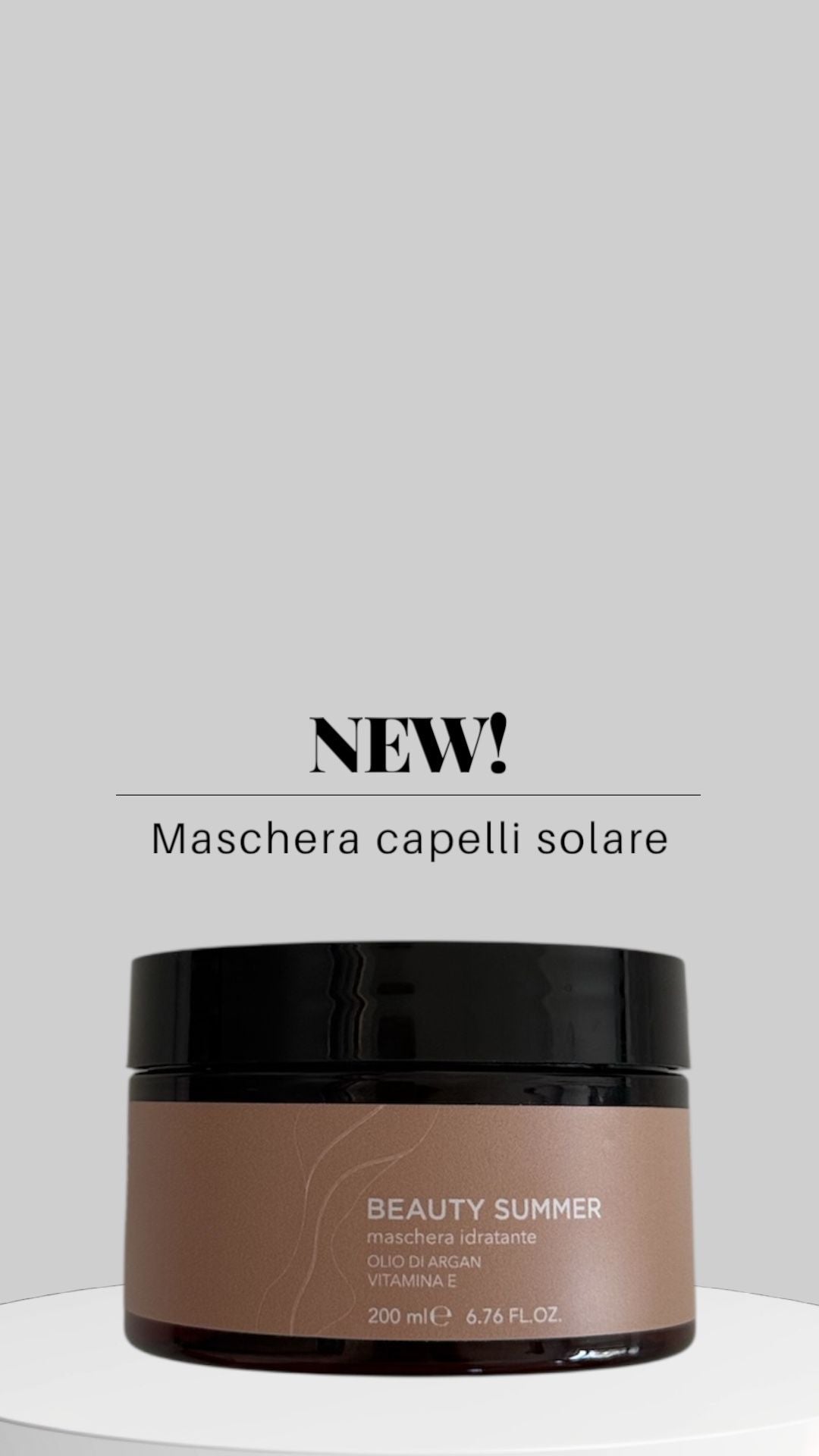 BEAUTY SUMMER SILVANAE' MASCHERA ARGAN E VITAMINA E 200ML