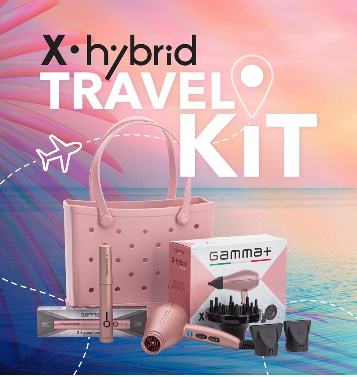 Gammapiu Ttravel kit piastra e phon