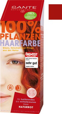 Sante tinta vegetale per capelli Rosso naturale