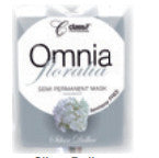 Omnia floralia - Maschera semipermanente Silver Dollar